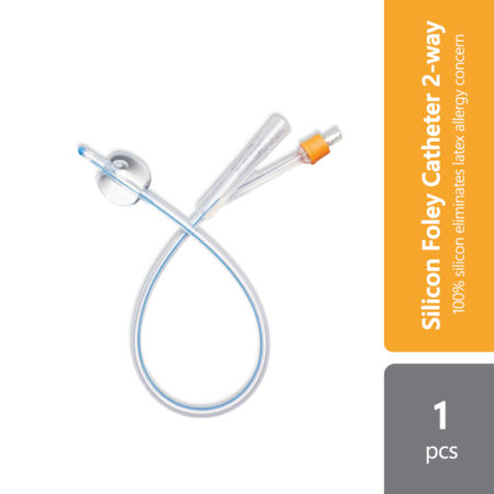 Silicon Foley Catheter 2-way Size 18fr 1s