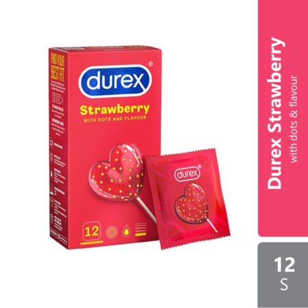 Durex Strawberry 12s