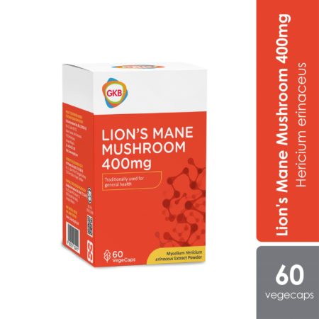 GKB Lion's Mane Mushroom 60s | Brain Health