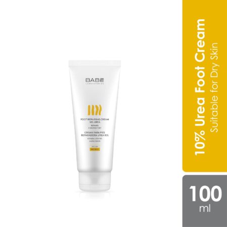 Babe Laboratorios Foot Repairing Cream 10% Urea 100ml | Moisturize & Repair Cracked Feet