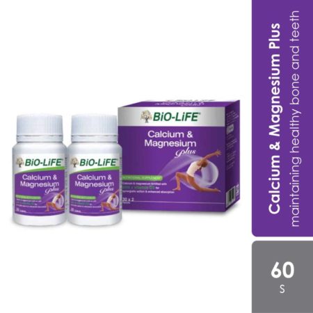 Bio-life Calcium Magnesium Plus 2 X 30s (exp: 11/2024)