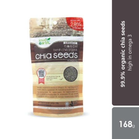 Love Earth Chia Seeds 168g