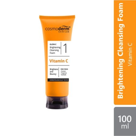 Cosmoderm Glow-c Brightening Cleansing Foam 100ml