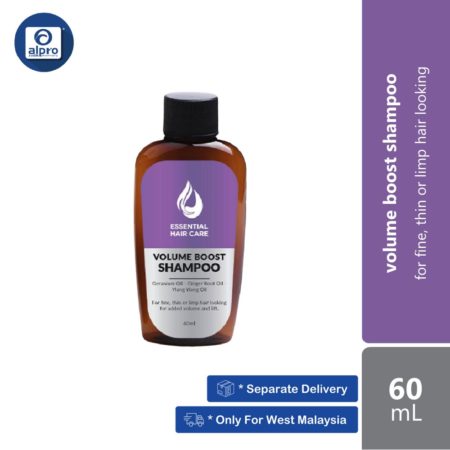 Essential Shampoo Volume Boost Shampoo 60ml | Volumizing Hair