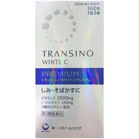 Daiichi Sankyo Transino White C Premium (180 Tablets)