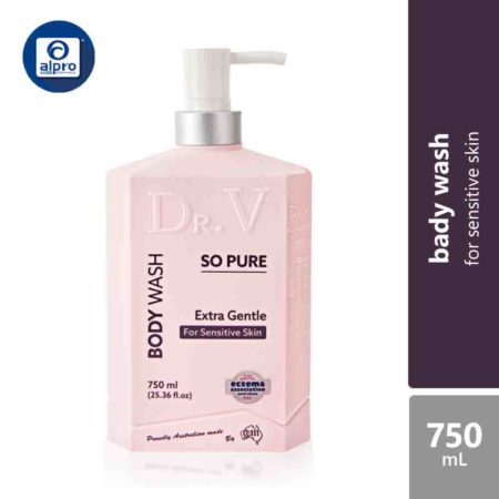 Dr. V So Pure Extra Gentle Body Wash 750ml