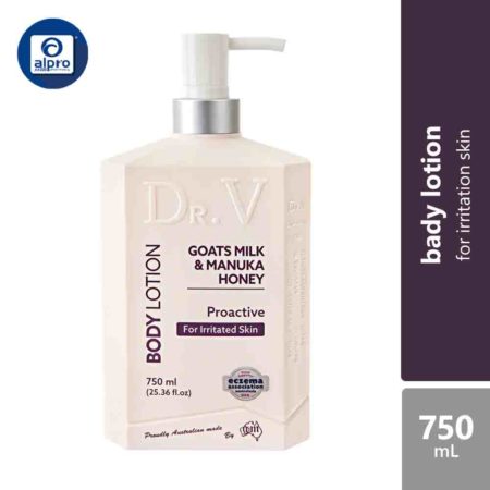 Dr. V Goats Milk & Manuka Honey Proactive Body Lotion 750ml