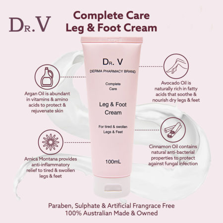 Dr. V Complete Care Leg & Foot Cream 100ml