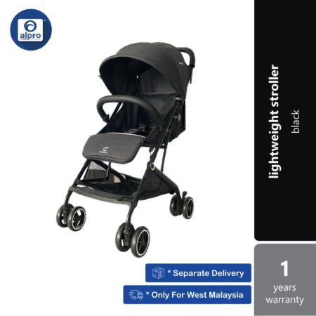 Crolla Air Flex Stroller Black | Lightweight Stroller