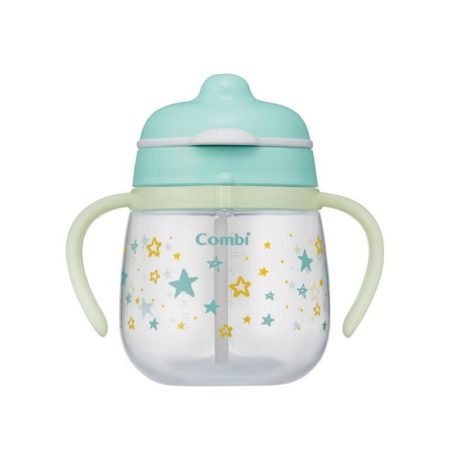 Combi Baby Lakumug First Straw Glow 240ml (TB) | Applicable Age: 4 Months+