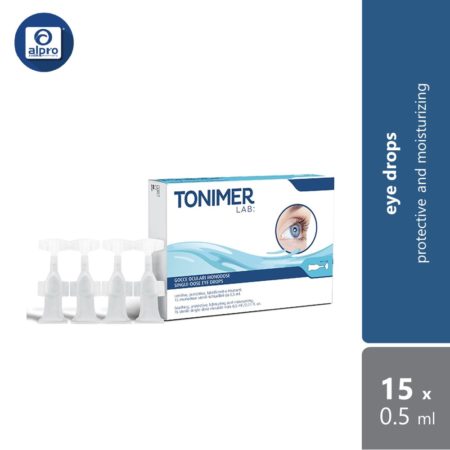 Tonimer Lab: Single-Dose Eye Drops 15 X 0.5ml | Protective and Moisturizing