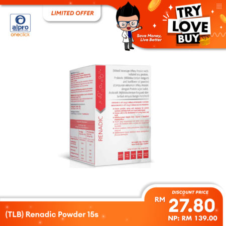 (TLB) Renadic Powder 15s | Improve Nutritional Well Being And Enhance Physical Strength