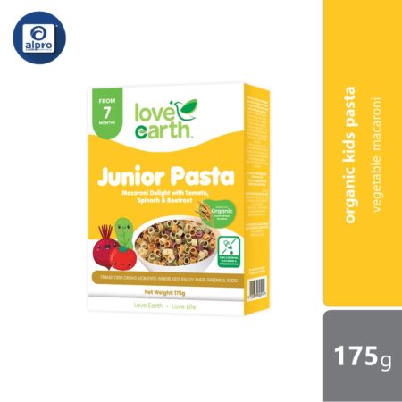 Love Earth Organic Kids Pasta (vege Macroni/farm Animals) | 175g