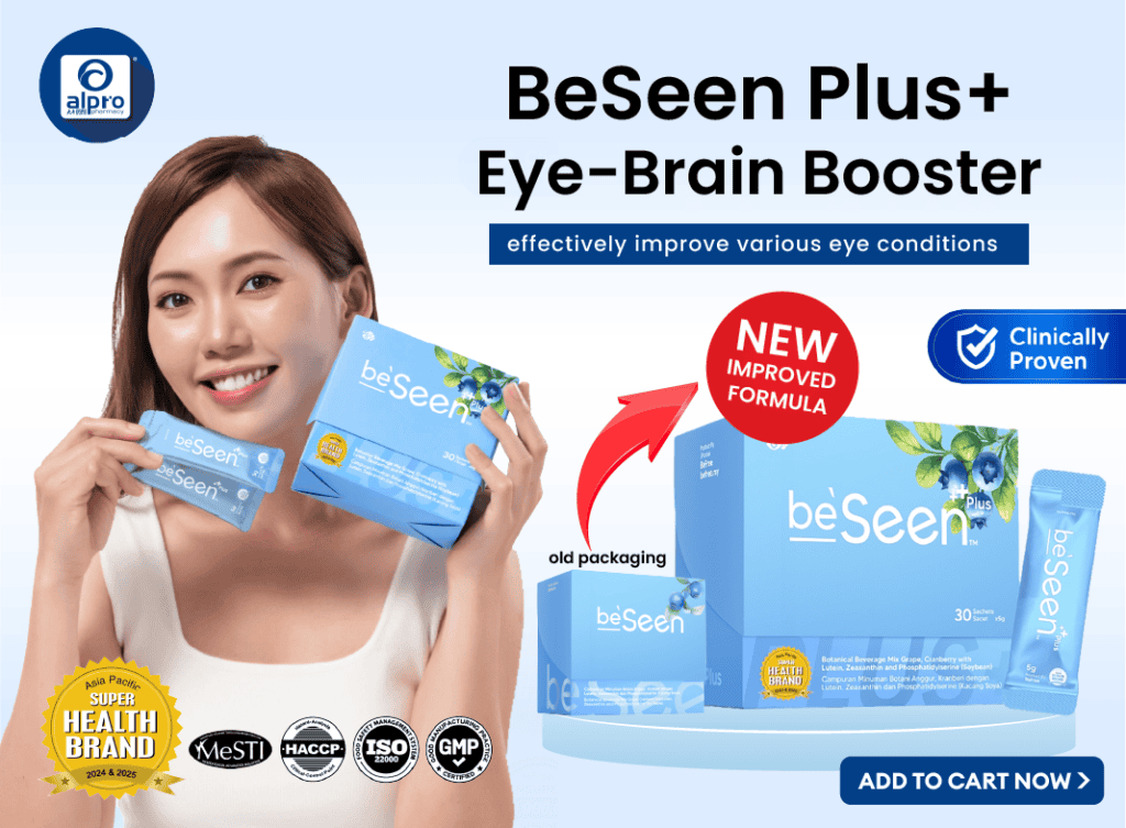 Beseen Plus Eye-Brain Booster 30s | Improve Various Eye Conditions