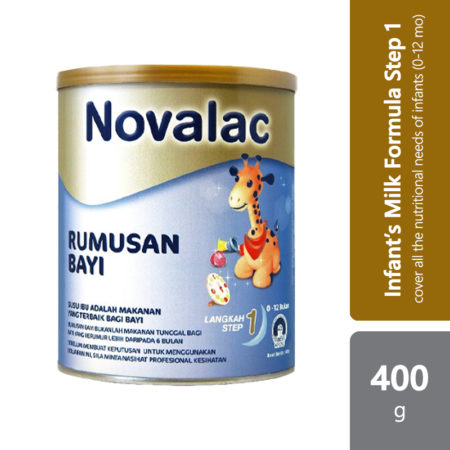 Novalac Infant's Milk Formula Step 1 400g | ForAge 0-12 Months