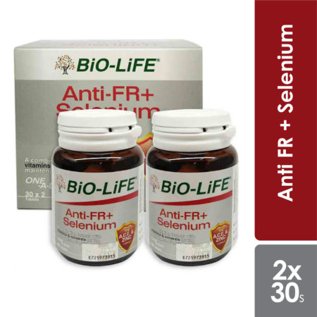 Bio-life Anti-fr+selenium 2x30s | Antioxidant Supplements