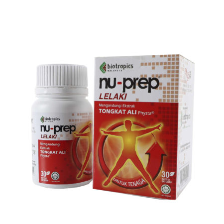 Nu-Prep 100 2x60s | Increase Men's Energy