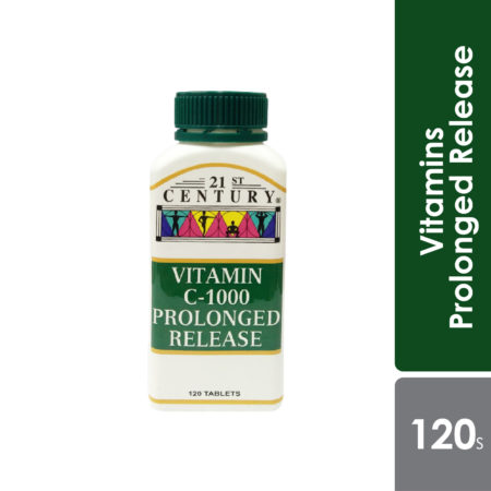 21st Century Vitamin C Prolonged Release 1000mg 120s