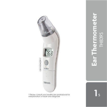 Omron Ear Thermometer TH839S (MC-523) | For All Ages