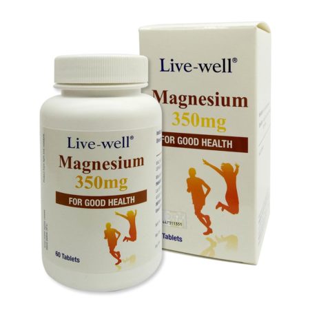 Live-Well Magnesium 350mg 60's | Heart Health