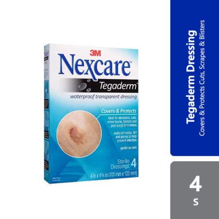 3m Nexcare Tegaderm Dressing (101mmx120mm) 4s