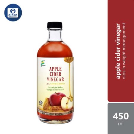 Surya Apple Cider Vinegar With Natural Honey 450ml | Aids In Weight Management