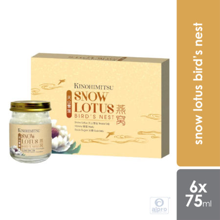 Kinohimitsu Snow Lotus Birds Nest 75ml 6s | Promote Radiant & Smooth Complexion