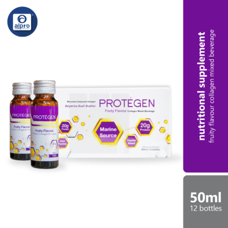 Protegen Fruity Collagen 50ml 12s | Supplement Nutritional Collagen Low Molecular