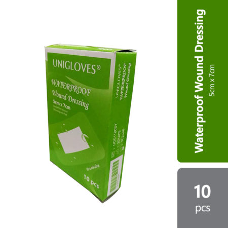 Unigloves Sterile Film Dressing With Pad 5cmx7cm 10s