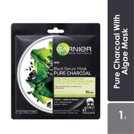 Garnier Pure Charcoal With Algae Mask 28g