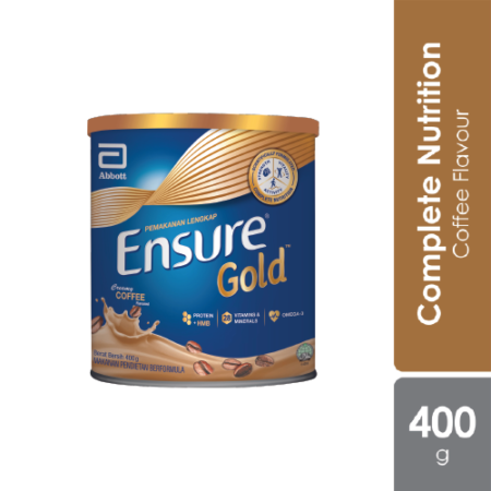 Abbott Ensure Gold Coffee 400g | Contains 28 Essentials Vitamins & Minerals