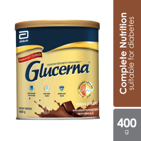 Abbott Glucerna Gold Chocolate 400g | Diabetes Formula