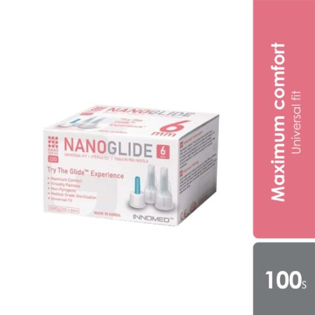 Innomed Nanoglide Pen Needles 32g 6mm 100s