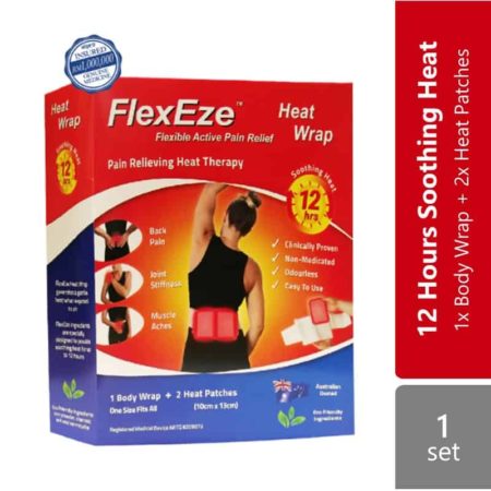 FlexEze Heat Wrap Starter Pack | Pain Relieving Heat Therapy