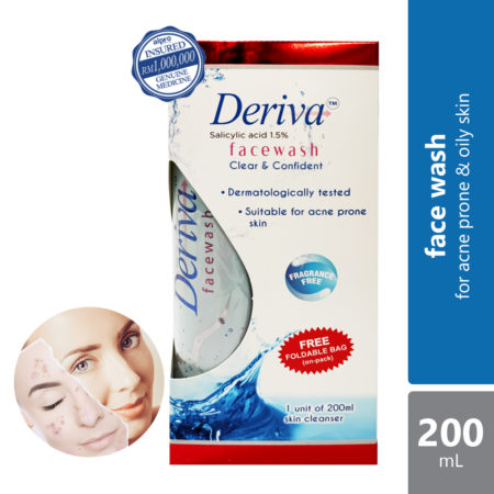 Deriva Face Wash 200ML | Reduce Blackhead