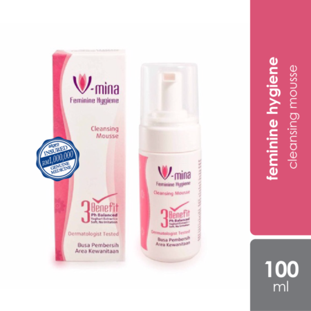 V-Mina Feminine Cleansing Mousse 100ml | Provide Extra Moisture