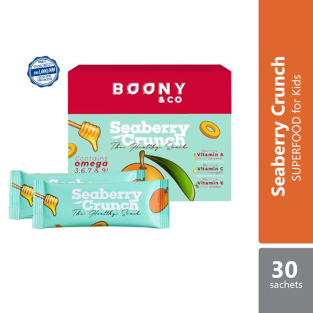 Boony & Co Seaberry Crunch Regular Pack 30s | Enhance Body Health