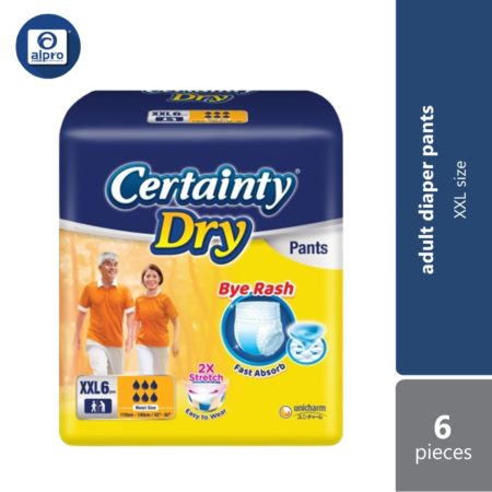 Certainty Drypants Adult Diaper XXL 6s | Comfortably Slim