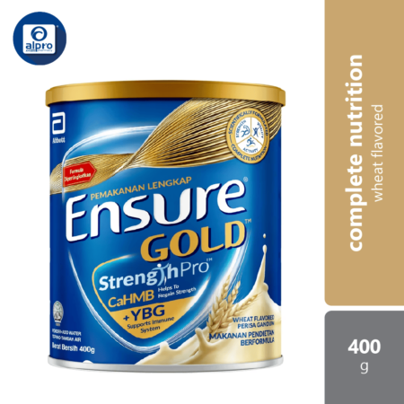 Abbott Ensure Gold Wheat Ybg (yeast Beta Glucan) 400g | Complete And Balanced Nutrition