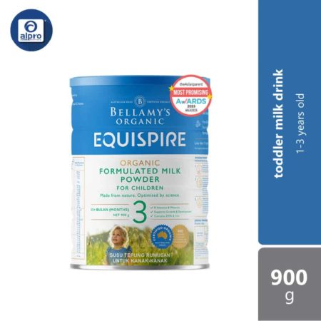 Bellamy's Organic Step 3 Equispire Toddler Milk Drink 900g | Suitable for Toddler Age 1-3 Years