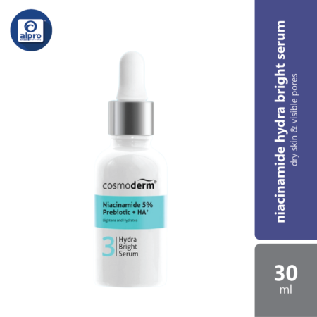 Cosmoderm Niacinamide Hydra Bright Serum 30ml | Best To Soothe And Lighten Skin