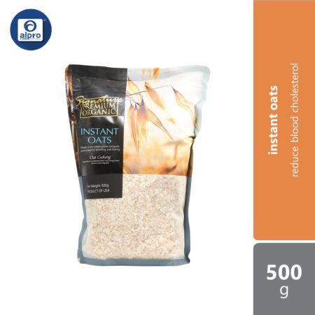 CFO Signature Premium Organic Oats USA | 500g Instant Rolled