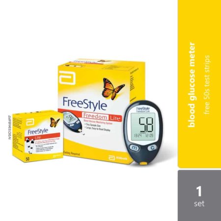 FreeStyle Pack Lite Starter Kit with 50s Strip (Expiry 01/26) | Easy Glucose Monitoring