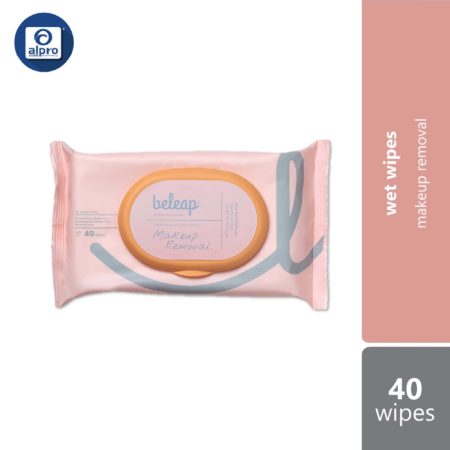 Beleap Biodegradable Wet Wipe Tissue | Makeup Removal (10s/ 40s)