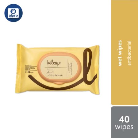 Beleap Biodegradable Wet Wipe Tissue | Anti-Bacteria (10s/ 40s)