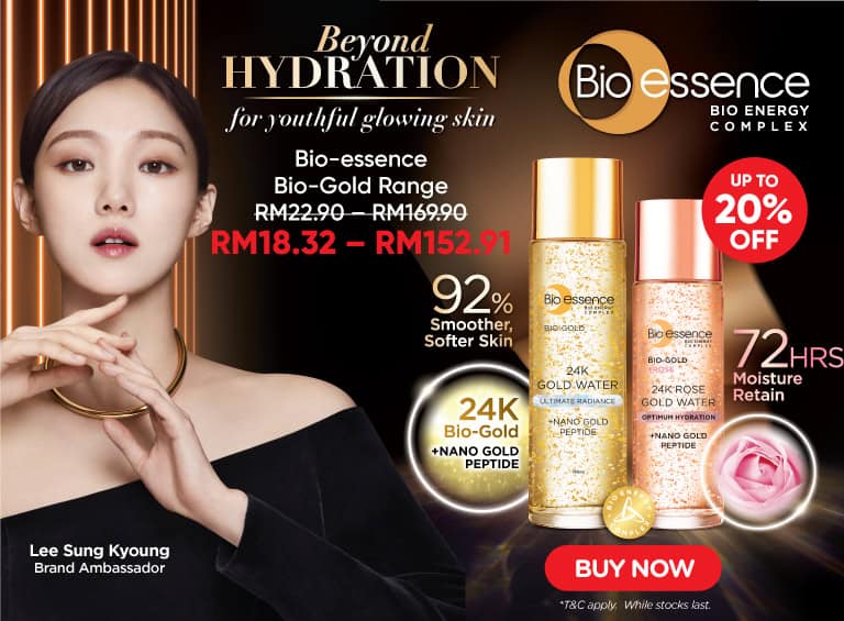 [value Pack] Bio Essence Bio-gold Rose Gold Gel Cleanser 2x100g