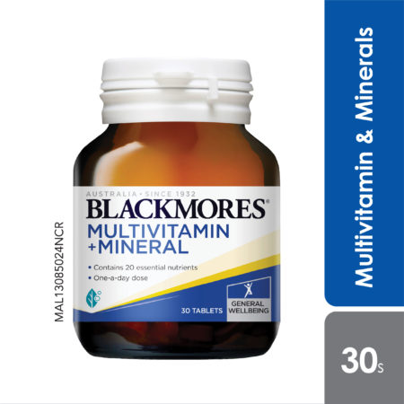 Blackmores Multivitamins + Minerals 30s | General Well-being