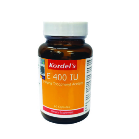 Kordels Vitamin E 400iu 60s | Rich in Anti-oxidants