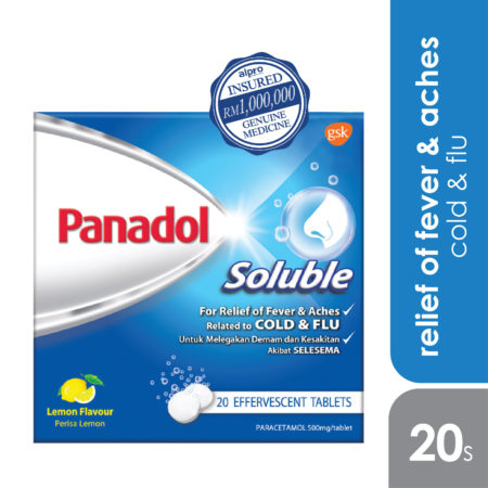 Panadol Soluble Lemon 5x4s