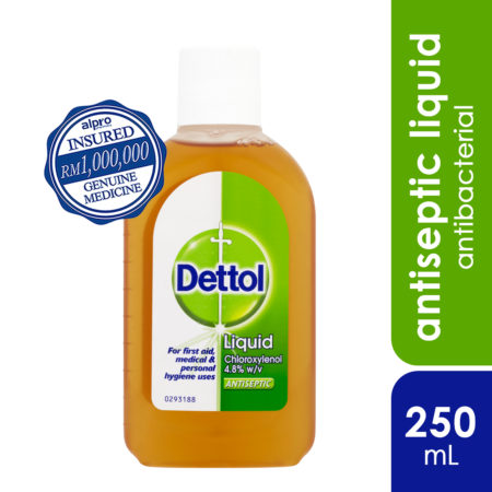 Dettol Antiseptic Fogging Disinfectant Liquid 250ml | Kills Viruses, Bacteria & Germs